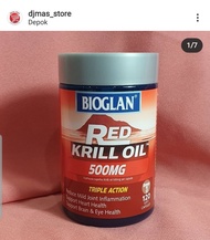 Bioglan Red Krill Oil 500mg ISI 120 Kapsul