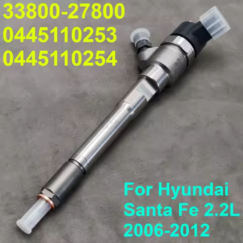 For Hyundai Santa Fe 2.2 CRDI High Quality With Adaptation Code New Diesel Fuel Injector Assy 044511