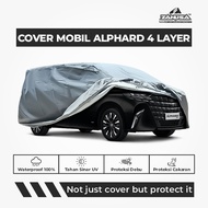 TOYOTA Car Cover Alphard 4-Layer Waterproof UV-Resistant Thick Outdoor Car Cover by Zanusa cover