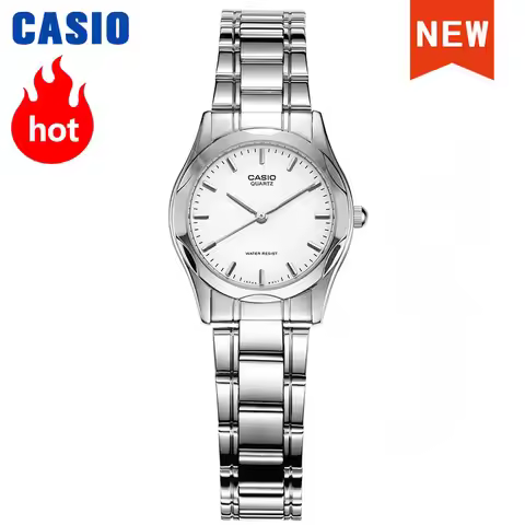 Casio Business Watch for Women Elegant High-End Steel Band Precision Timepiece LTP-1275D-7A/B