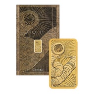 2026 1g The Perth Mint Dune .9999 Gold Minted Bar