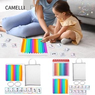CAMELLI Multiplication Flash Card, with Multi-Math Cards Learning Tool Times Tables Flash Cards, Cre
