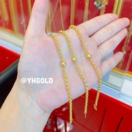 สร้อยข้อมือทองครึ่งสลึง YHGOLD ทองคำแท้96.5%