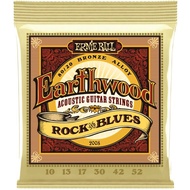 Ernie Ball 2008 Earthwood 80/20 Bronze Acoustic Strings, Rock and Blues (10-52) TALI GITAR AKUSTIK