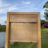 Bamboo Curtain Roller Decoration Balcony