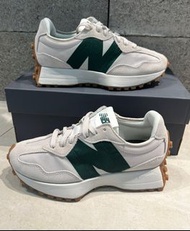 🎉原裝正品 New Balance NB 327 復古 低幫 跑步鞋 男女同款 灰綠色