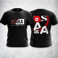 2024 T fashion shirt osaka japanese T shirt osaka japanese 100 short arms black t shirt man oversize