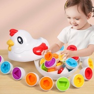 Montessori Baby Learning Children Toys Shape Matching Sorters Puzzle Game Color Learning Eggs Educational Toys For 3-6 Years Old spotlight item