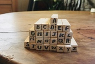 丸丸貓英文字母印章( 一組26入 )