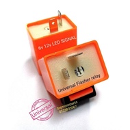 6V 12V LED SIGNAL ADJUSTER UNIVERSAL FLASHER RELAY Double Signal relay