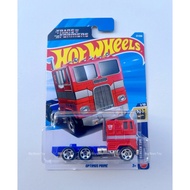 Hot Wheels Transformers Optimus Prime HW Screen Time 27/250 Mainline Diecast Car
