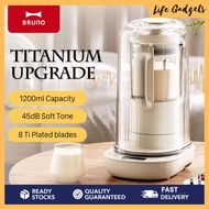 Bruno Soymilk Machine Pro Soymilk Maker Titanium-plated Automatic Juicer Blender Food Processor Soyb