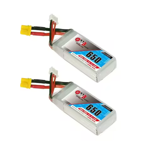 GAONENG GNB 650mAh 2S 7.4V 80C 160C Lipo Battery With XT30 Connector For FPV Racing Drone 4 axis RC 