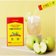 [Korea Official] TEAZEN Apple Cider Vinegar Stick Drink | 0 Sugar, 15 kcal | 15 Sticks