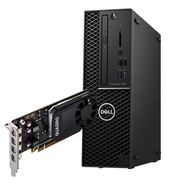 👹💪NVIDIA Quadro GPU Dell Precision 3430 SFF Intel Xeon 6C/12T E2146G u2 4.50GHz u2 64B RAM u2 2TB SS