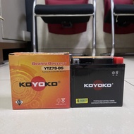 KOYOKO SEALED BATTERY YTZ7S-BS YTZ7S YTZ7 YTZ7-BS BATERI MOTORSIKAL KOYOKO NANOGEL GEL G2 BATTERY NV