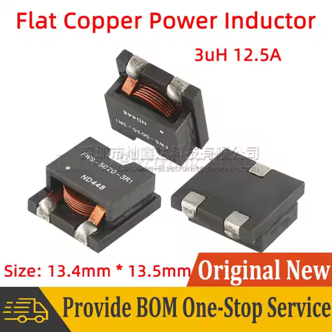 5pcs FWS-5020-3R1R FWS 5020 3R1R SMD SMT Power Inductor Inductance 3uH 12.5A High Current High Frequ