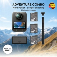 DJI Osmo 360 Adventure Combo 8K 360° Camera 4K/120fps Vlog Cam 3 Batteries