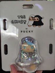 Pucky 畢奇 The ghost sparkle blue pop mart