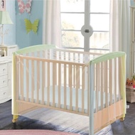 INSTOCK White Light Crib Cot Mosquito Net Infant Baby Bed Net