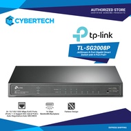 TP-Link TL-SG2008P Jetstream 8-Port Gigabit Smart Switch With 4-Port PoE+