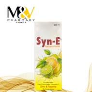 SYN-E FRUIT BEVERAGE LEMON 200ML EXP10/2026