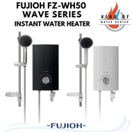 FUJIOH FZ-WH5033 WHITE / BLACK INSTANT WATER HEATER WITH RAINSHOWER SET / DC BOOSTER PUMP / HANDSHOWER SET