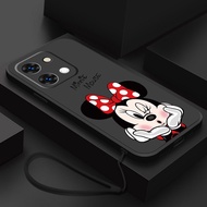 Redmi 15C POCO C85 Redmi15C Luxury Cute Minnie Casing Matte Liquid Silicon Back TPU Soft Case Cover