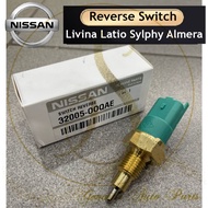 (100% ORIGINAL) GENUINE NISSAN LIVINA LATIO SYLPHY ALMERA X-TRAIL REVERSE SWITCH 8200177718 32005-OO