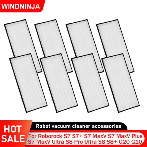 HEPA Filter For Roborock S7/S7+/S7 MaxV/S7 MaxV Plus/Ultra/ T7S/G20/G10/S8 /S8+/S8 Pro Ultra Robot V