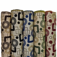 KAIN SOFA MINIMALIS // BAHAN CENIL CHENNIL MOTIF // KAIN SOFA METERAN // KAIN BLUDRU MOTIF KOTAK BUL