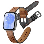 High Quality Genuine Leather Watch Strap for Huawei Watch Fit 3 Quick Release WatchBand for Huawei Watch Fit3 Accessories