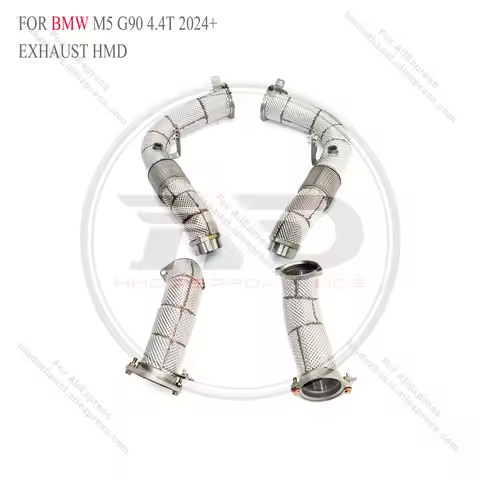 High-Performance Downpipe for BMW M5 G90 (2024+ 4.4T) | VRSF Style Racing DP, Maximized Turbo Spool