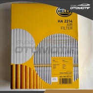 MESIN Air Filter bmw E60 520 523 525 530 Engine M54 N52 HELLA HA2214 Air Filter Car Engine Air Filte