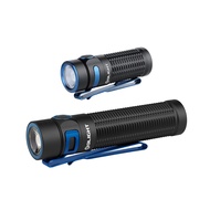 Olight Baton3 Rechargeable LED Flashlight, 1200 Lumens, 20 Day Runtime, Two-Way Pocket Clip, Battery