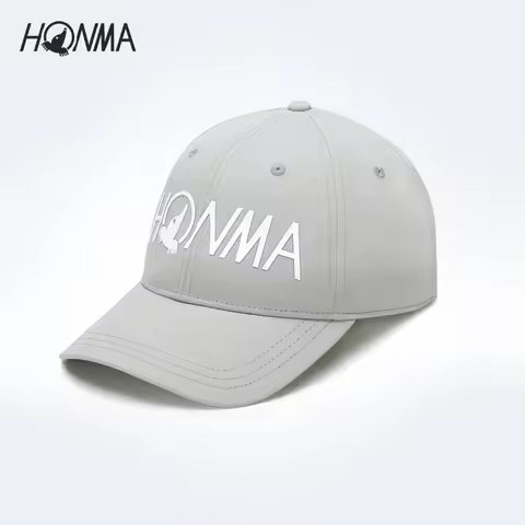 HONMA Golf Baseball Cap Adjustable Unisex Sports Hat Six Panel Sun Visor Breathable Casual Outdoor C