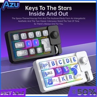 ICEDI W910 Programmable Gaming Keyboard, 12 Key Hot-Swap Mini Keypad RGB Lighting USB 2.4G Bluetooth
