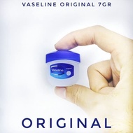 VASELINE Petroleum Jelly 7GR Pure Skin Jelly Mini Original - Vaseline Lip Balm - Pelembab Bibir - Pe