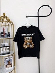 Burberry Tee 巴寶莉小熊字母刺繡圓領短袖g T恤衫