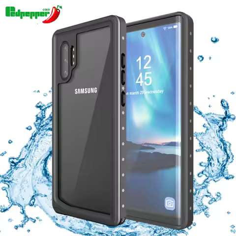 For Samsung Galaxy S23 S22 Note 20 ultra 10 Plus 9 Original Redpepper Waterproof IP68 Underwater Lif