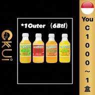 Halal (1 Outer)You C 1000 Vitamin Apple/ Orange/ Lemon (1 Outer)You C 1000 苹果/橙/柠檬 维他命饮料 140ml*6