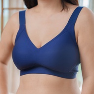 30 Degrees Plus Size Thin Padding Wireless Full Cup Seamless Bra Cup C Cup D Cup E