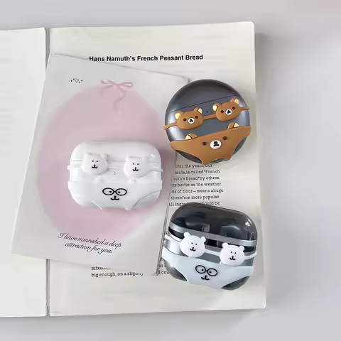 For Airpods Pro Pro 2 Pro 3 1 2 3 4 Rilakkuma Bikini Silicone Earphone Case Cover Case For Samsung G