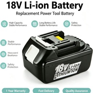 Genuine 1 A0 For 18V Battery 6Ah Bl1850b Li-Ion Replacement Bl1850 Bl1860b Bl1860 Bl1840b Bl1830b
