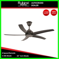 [BORONG] kipas siling murah 5 daun hitam 53 inci 53" black ceiling fan 5 bilah syiling kdk panasonic