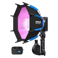 Amaran Ray 60c RGB Fill Light 60W Portable Video Studio Light CCT 1800K 20000K 3910Lux/1m IP54 Bowen