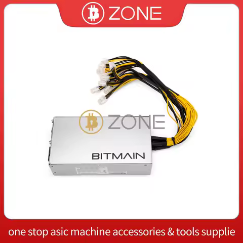 New Bitmain APW7 PSU 1800W Switching Power Supply For Antminer S9 S9I Z9 L3 + D3 T9 + E3 Z15