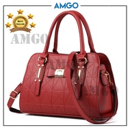 AMGO (VERY POPULAR BAG) Ohanel Channel Women Handbag Premium Branded Sling Satchel Beg Woman Bag Han