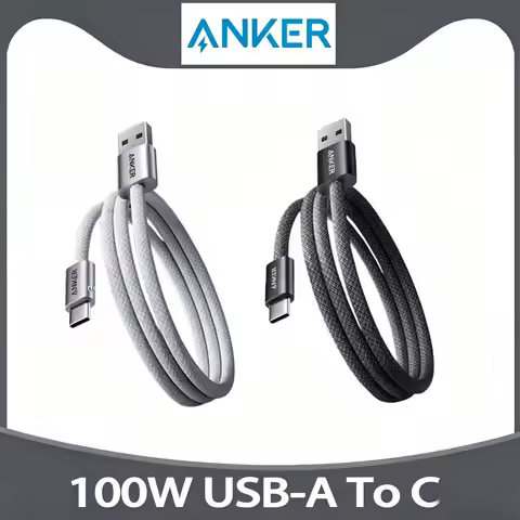 Anker A8052 USB A to USB C Cable 100W 6A Fast Charging Data Cord for Samsung Xiaomi Huawei Android P