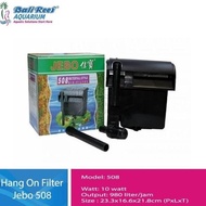 NEW Aquarium Hanging Filter Jebo 508 Hang On Filter Mini